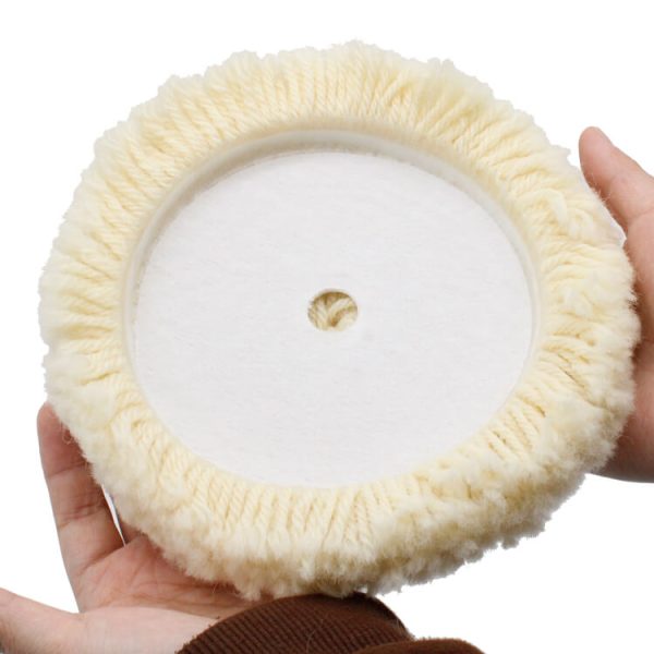 1666164891 W007PA Polisher Pads Wool Polishing Wool Polish 7 Inch Vehicle Car Wool Polishing Pad