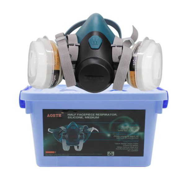 1699859644 Fl126 Half Face Respirator Spray Painting Mask Respire