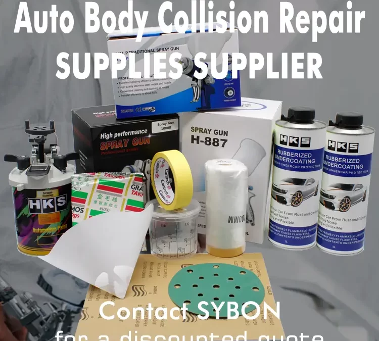 SYBON: Tu Fuente Definitiva de Suministros y Accesorios de Pintura Automotriz de Alta Calidad