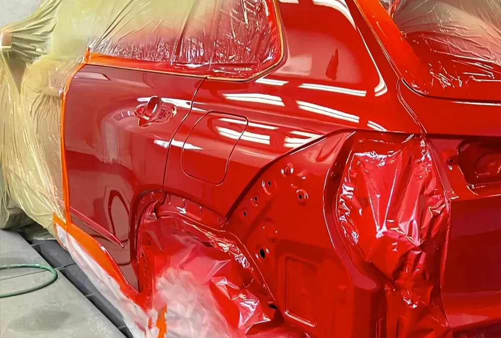 Eleva el Look de tu Vehículo con Pintura Automotriz Rojo Brillante