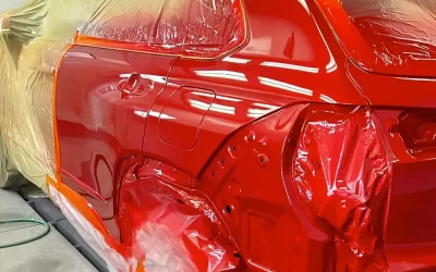 Eleva el Look de tu Vehículo con Pintura Automotriz Rojo Brillante