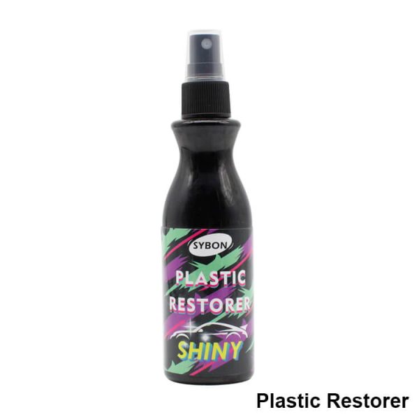 S2201 Restaurateur de plastique Spray de restauration de plastique et de garnitures - Restaure, fait briller et protège le plastique de votre voiture