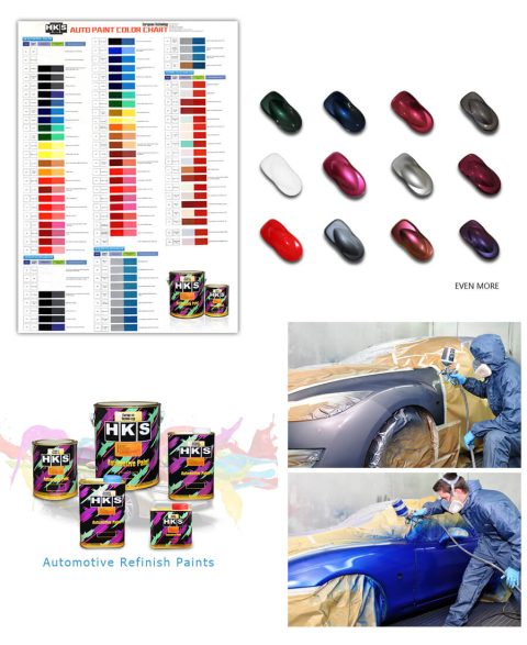 Car Paint Color Chart: Everything You Need to Know - SYBON Professional