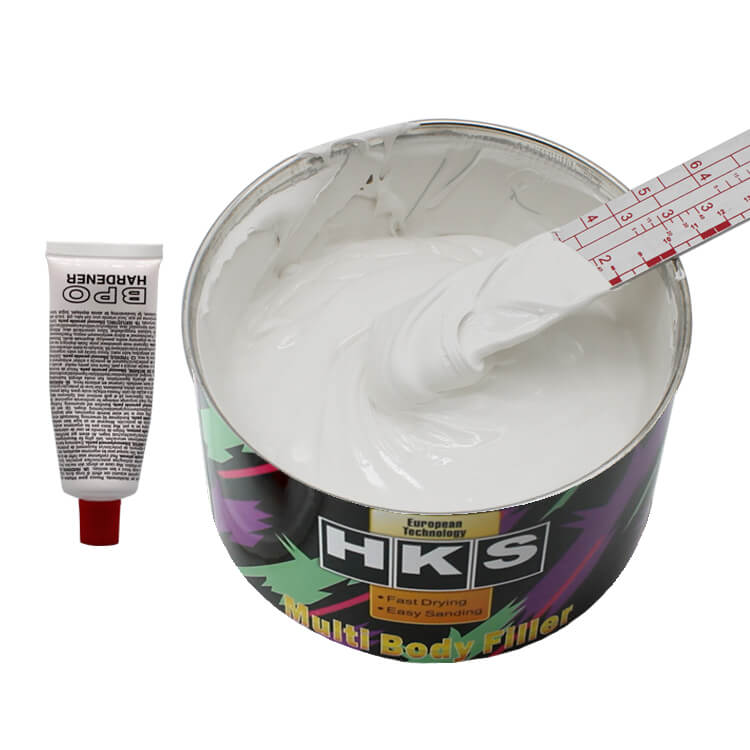 HK014 White BPO Carputty Automotive Body Repair Filler - SYBON Professional  Car Paint Manufacturer in China