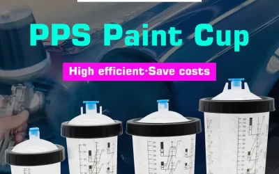 Revolutionizing Auto Body Shop Supplies: SYBON PPS Cups - Your Cost-Effective Alternative to 3M