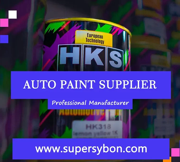 SYBON: Your Trusted Auto Paint Supplier