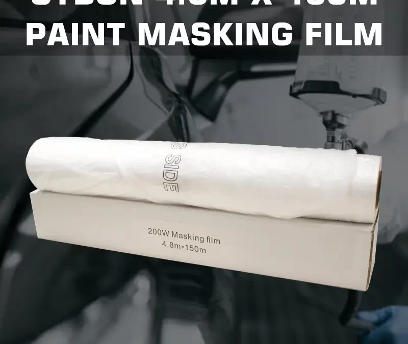 Enhance Auto Repair Efficiency: Recommend SYBON's 4.8m x 150m Paint Masking Film