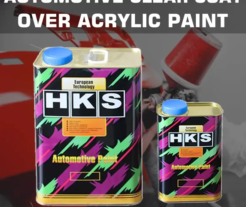 Enhance Your Automotive Refinishing: SYBON’s Automotive Clear Coat Over Acrylic Paint