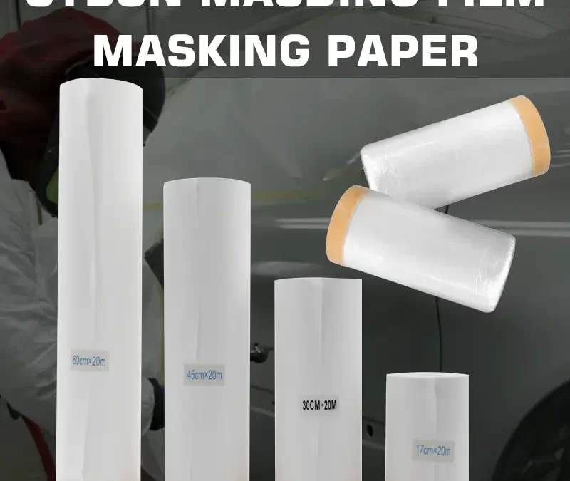 How to Use Automotive Masking Film with Tape or Masking Paper with Tape: A Comprehensive Guide