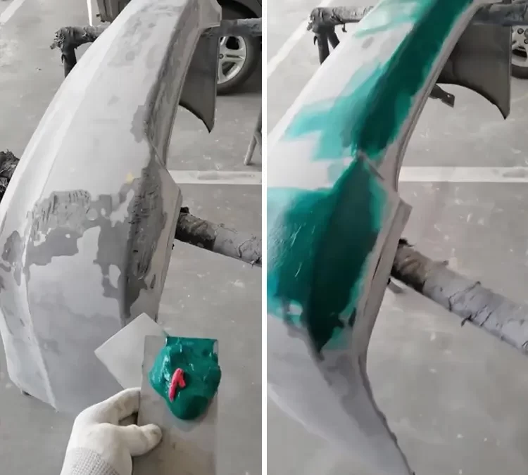 Enhance Automotive Bumper Repair with SYBON's Premium Fiberglass Filler