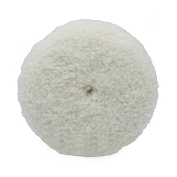 1725531810 W009DB Economy High Quality 9 Inch Double Sided Wool Polishing Pad Wool Buffing Disc For Light and Medium Cutting