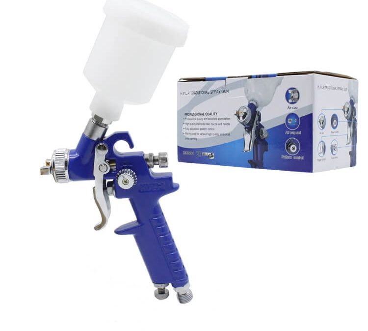 Mini HVLP Gravity Feed Spray Gun: Efficiency and Precision for Automotive Professionals