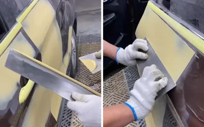 How to Mix Lightweight Body Filler for Professional Automotive Repairs