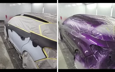 How Primer, Base Coat, and Clear Coat Work Seamlessly Together: SYBON’s Perfect Automotive Refinishing Solution